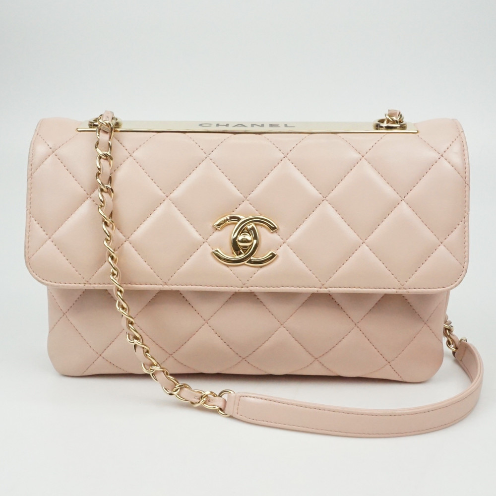 Chanel Trendy CC Chain Shoulder Bag Pink